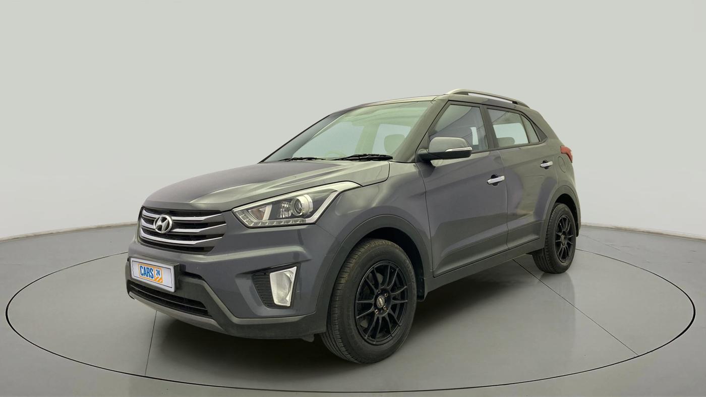2016 Hyundai Creta SX PLUS 1.6 PETROL, Petrol, Manual, 54,853 km, Left Front Diagonal
