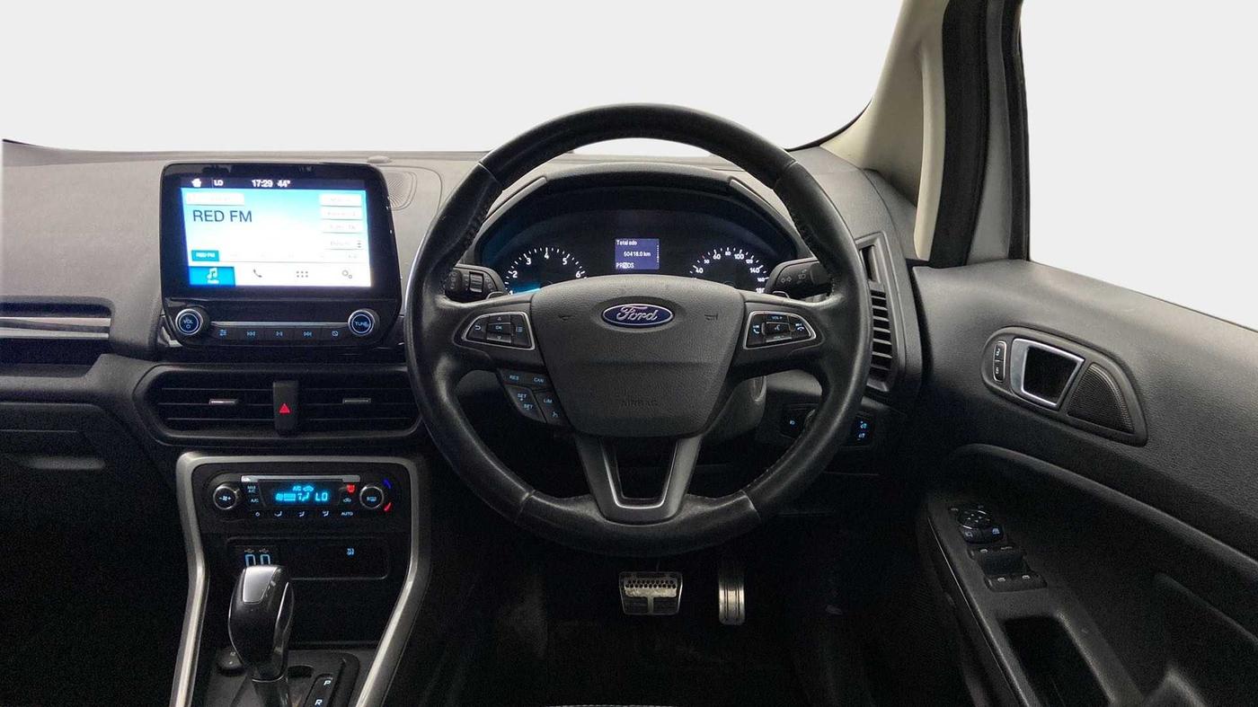 2018 Ford Ecosport TITANIUM + 1.5L PETROL AT, Petrol, Automatic, 50,402 km, Steering Wheel Close Up