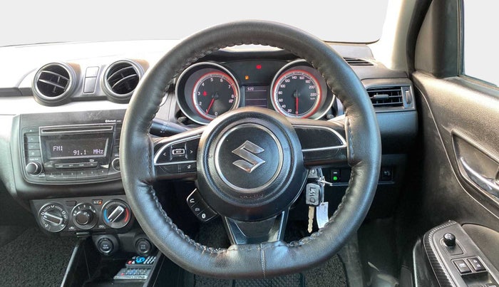 2019 Maruti Swift VXI, Petrol, Manual, 22,748 km, Steering Wheel Close Up