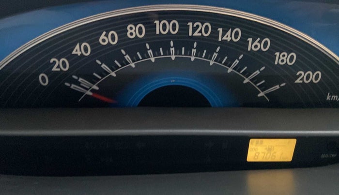 2014 Toyota Etios GD, Diesel, Manual, 87,046 km, Odometer Image