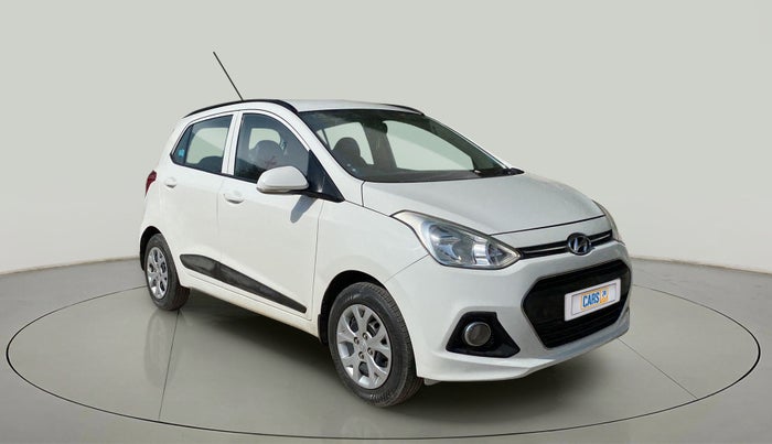 2015 Hyundai Grand i10 SPORTZ 1.2 KAPPA VTVT, Petrol, Manual, 82,089 km, Right Front Diagonal