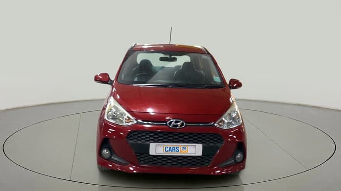 2017 Hyundai Grand i10 SPORTZ (O) AT 1.2 KAPPA VTVT, Petrol, Automatic, 24,062 km, Front