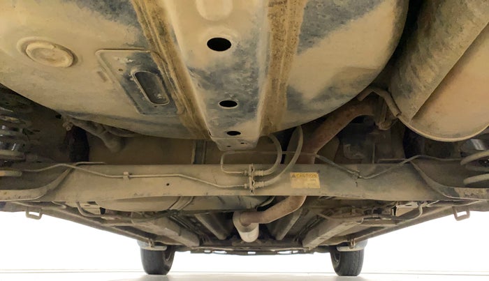 2014 Maruti Ritz VXI, Petrol, Manual, 64,030 km, Rear Underbody