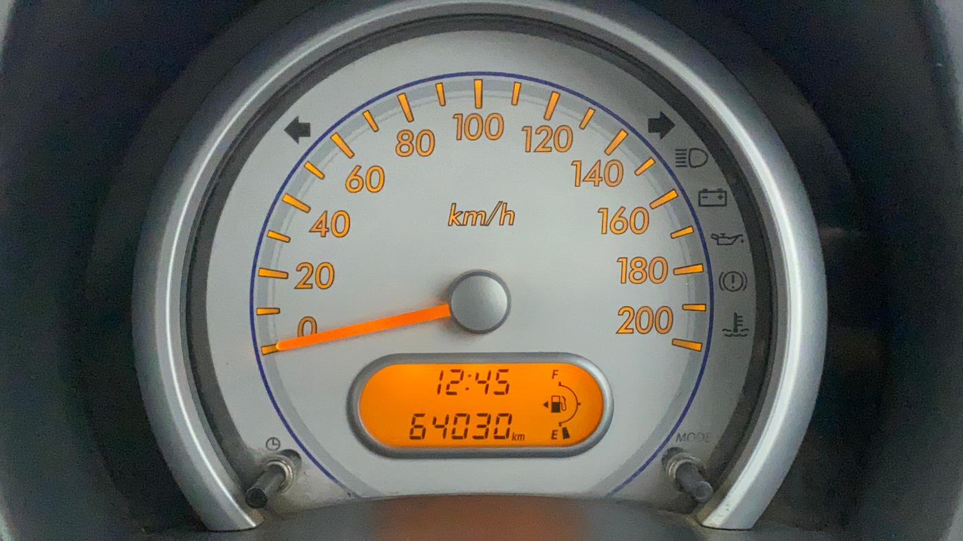 2014 Maruti Ritz VXI, Petrol, Manual, 64,030 km, Odometer Image