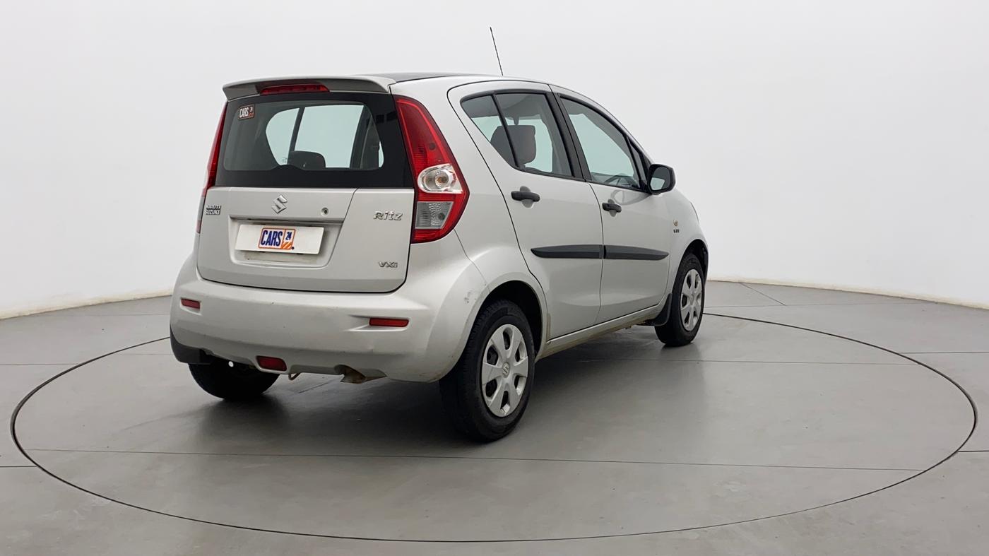 2014 Maruti Ritz VXI, Petrol, Manual, 64,030 km, Right Back Diagonal