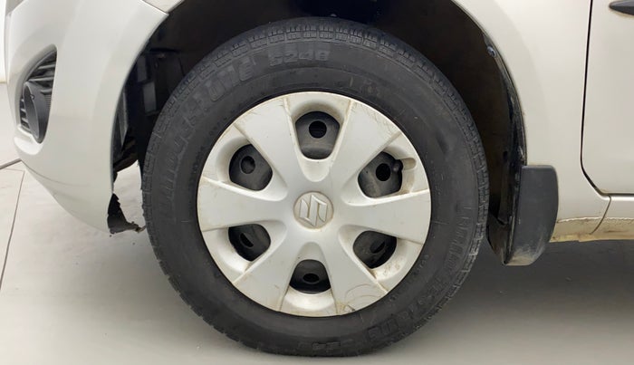 2014 Maruti Ritz VXI, Petrol, Manual, 64,030 km, Left Front Wheel