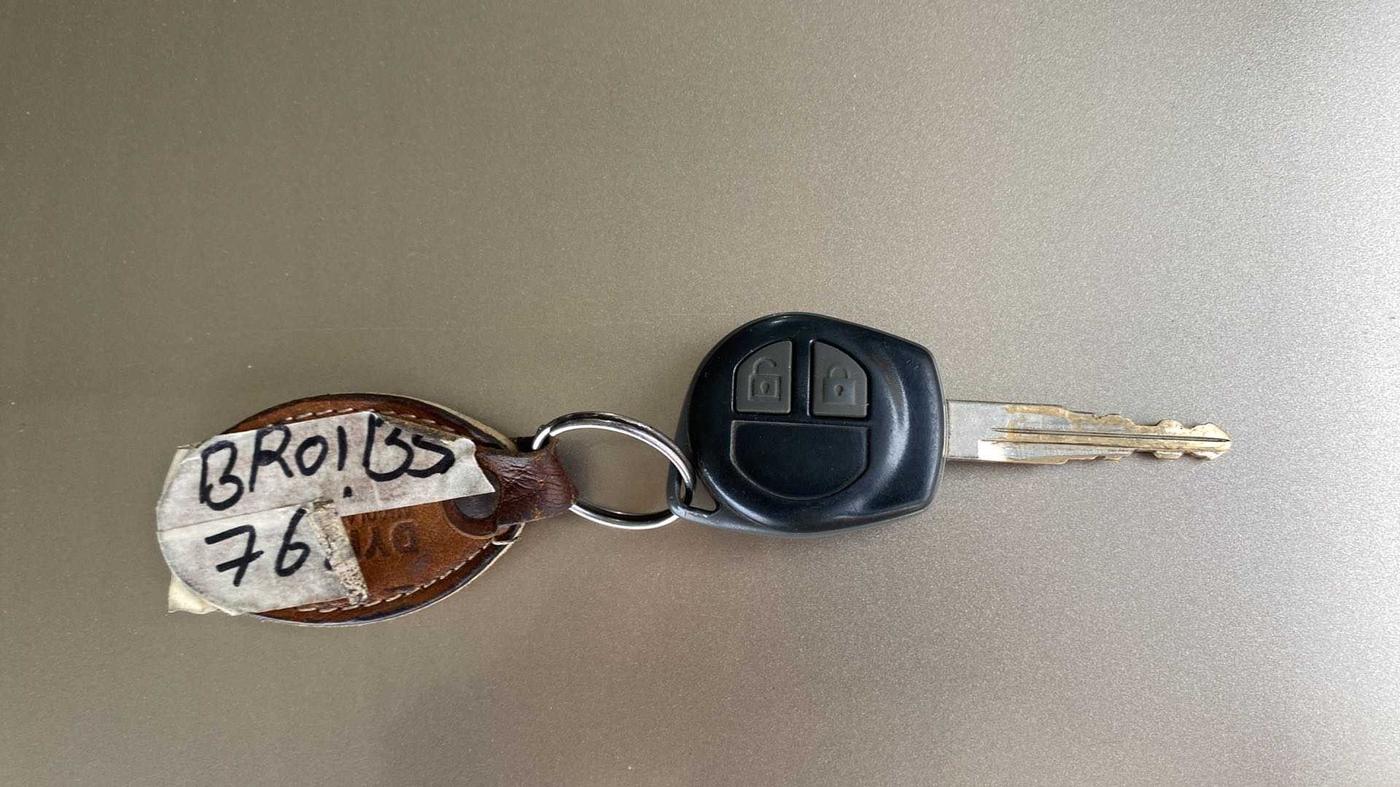 2013 Maruti Wagon R 1.0 VXI, Petrol, Manual, 36,180 km, Key Close Up