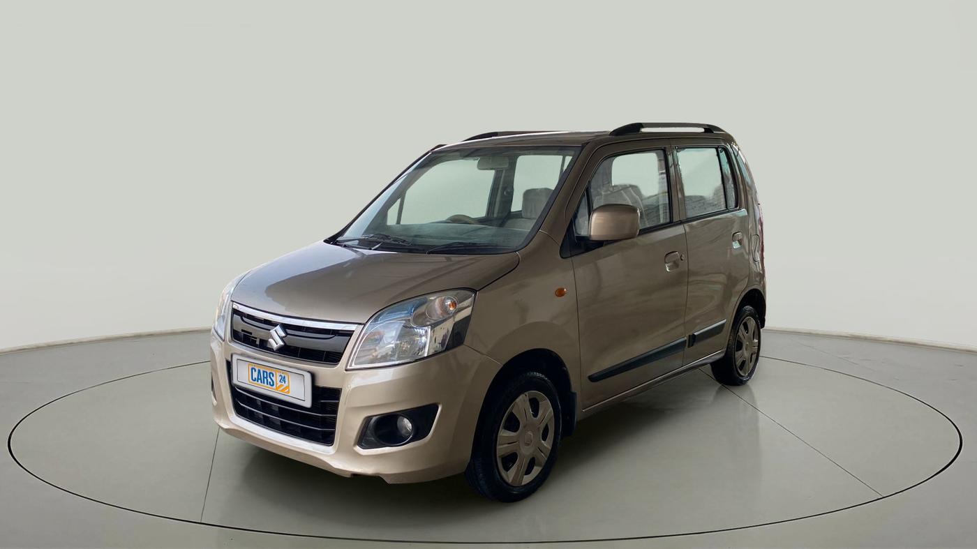 2013 Maruti Wagon R 1.0 VXI, Petrol, Manual, 36,180 km, Left Front Diagonal