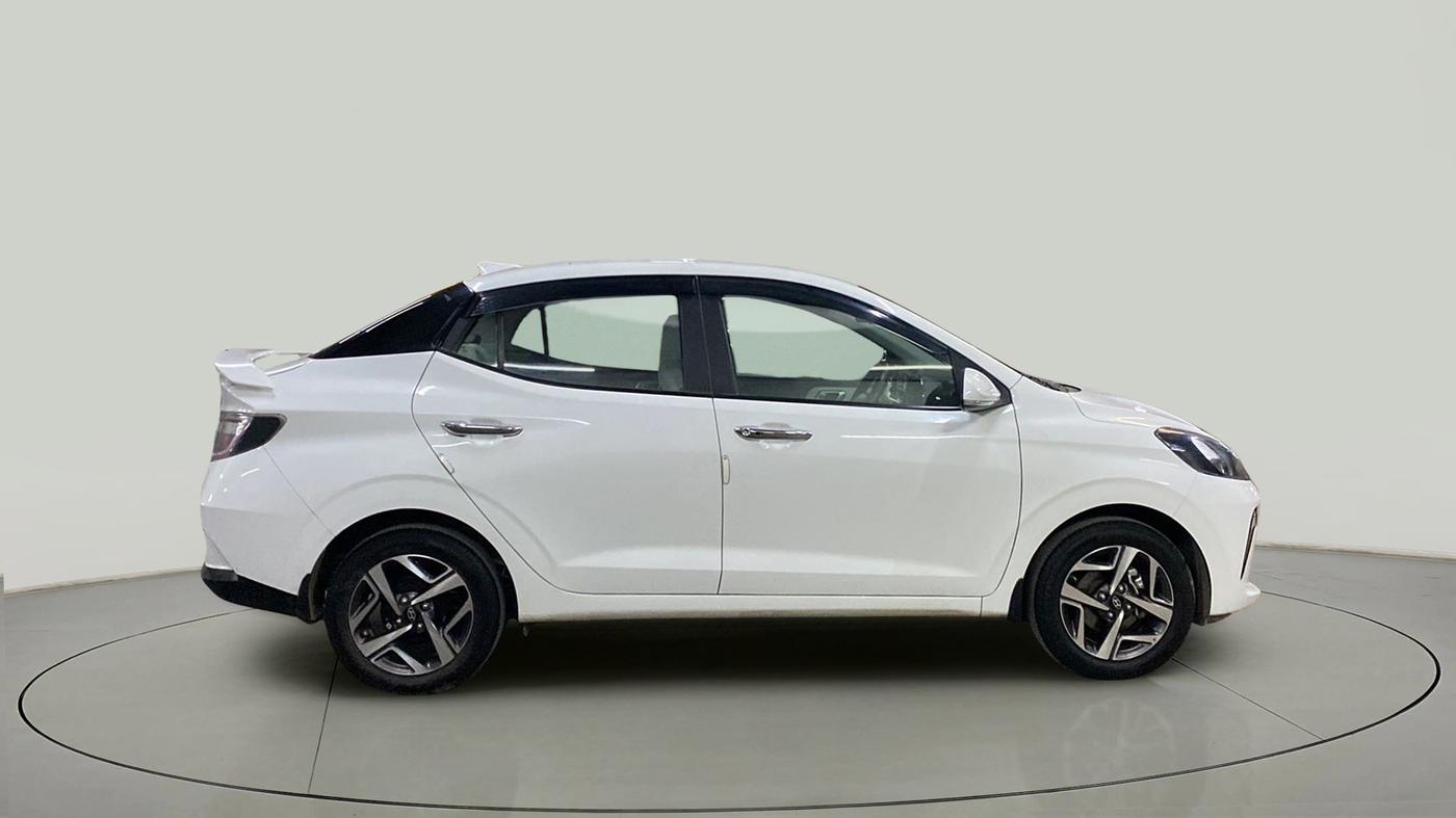2023 Hyundai AURA SX 1.2, Petrol, Manual, 8,329 km, Right Side View