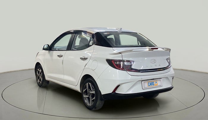 2023 Hyundai AURA SX 1.2, Petrol, Manual, 8,329 km, Left Back Diagonal