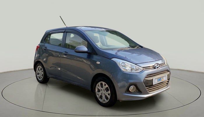 2015 Hyundai Grand i10 MAGNA 1.2 KAPPA VTVT, CNG, Manual, 1,10,295 km, Right Front Diagonal