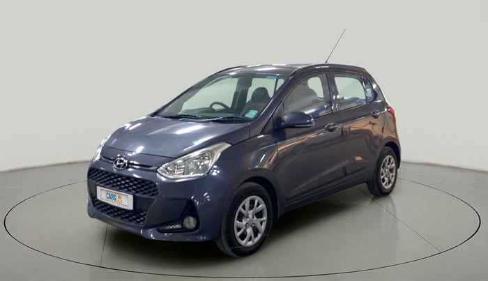 2019 Hyundai Grand i10 SPORTZ 1.2 KAPPA VTVT, Petrol, Manual, 33,709 km, Left Front Diagonal