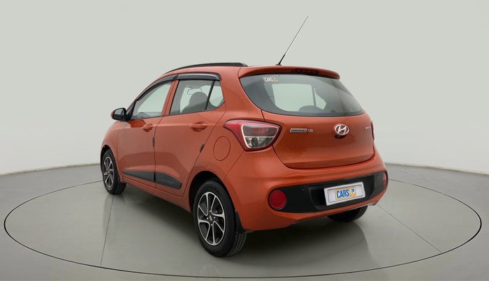 2018 Hyundai Grand i10 SPORTZ AT 1.2 KAPPA VTVT, Petrol, Automatic, 50,840 km, Left Back Diagonal