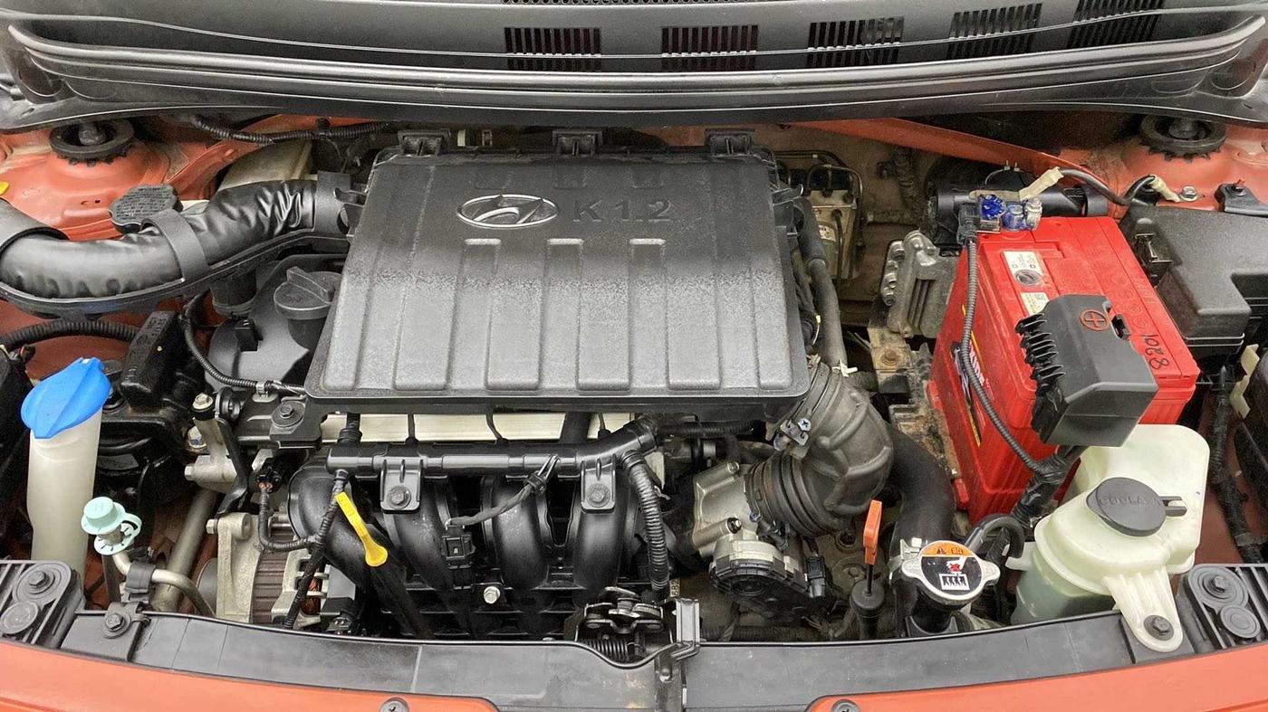 2018 Hyundai Grand i10 SPORTZ AT 1.2 KAPPA VTVT, Petrol, Automatic, 50,840 km, Open Bonet