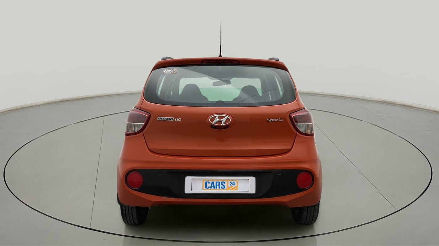 2018 Hyundai Grand i10 SPORTZ AT 1.2 KAPPA VTVT, Petrol, Automatic, 50,840 km, Back/Rear