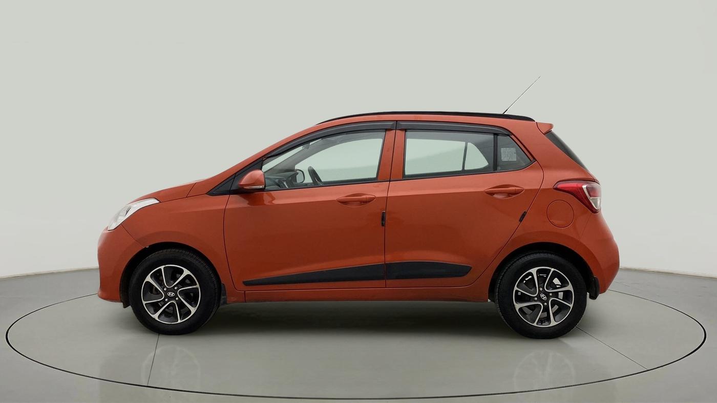 2018 Hyundai Grand i10 SPORTZ AT 1.2 KAPPA VTVT, Petrol, Automatic, 50,840 km, Left Side