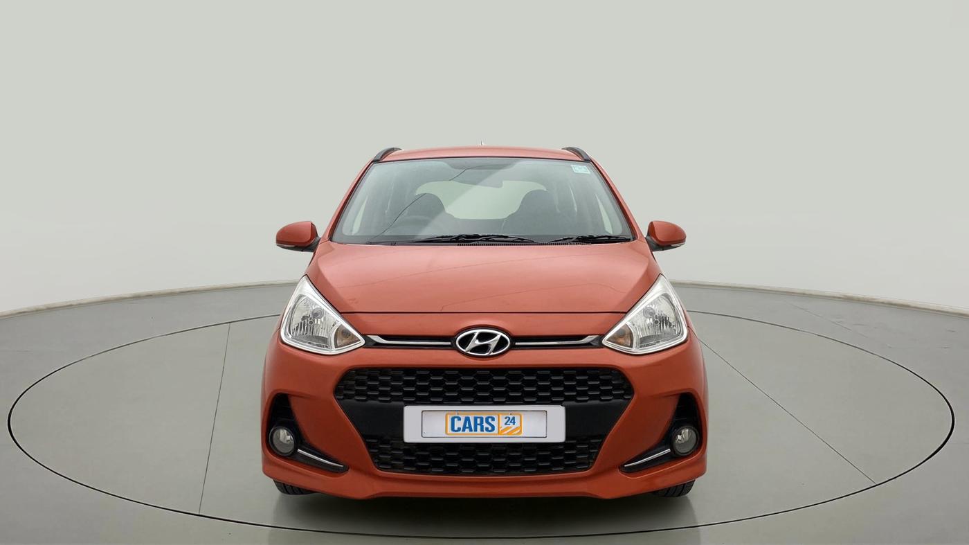 2018 Hyundai Grand i10 SPORTZ AT 1.2 KAPPA VTVT, Petrol, Automatic, 50,840 km, Front