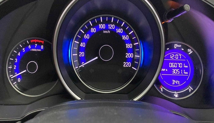 2018 Honda WR-V 1.2L I-VTEC VX MT, Petrol, Manual, 60,682 km, Odometer Image