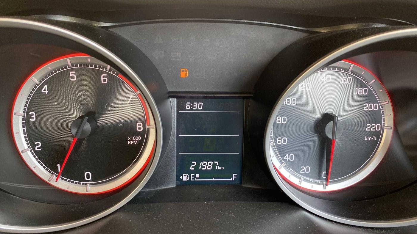 2022 Maruti Swift VXI, Petrol, Manual, 21,961 km, Odometer Image