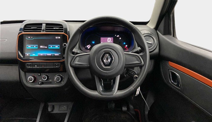 2020 Renault Kwid CLIMBER 1.0 AMT (O), Petrol, Automatic, 45,704 km, Steering Wheel Close Up
