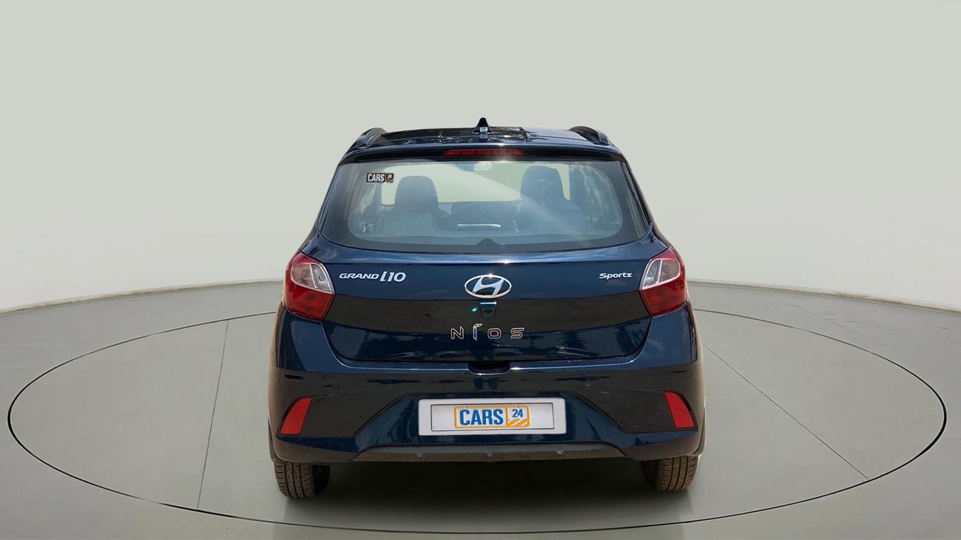 2021 Hyundai GRAND I10 NIOS SPORTZ AMT 1.2 KAPPA VTVT, Petrol, Automatic, 10,826 km, Back/Rear