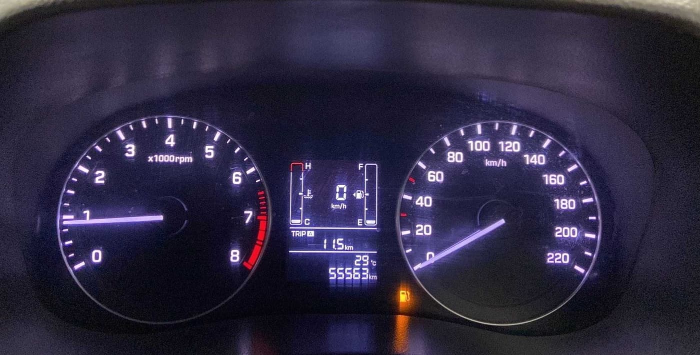 2017 Hyundai Creta E PLUS 1.6 PETROL, Petrol, Manual, 55,551 km, Odometer Image