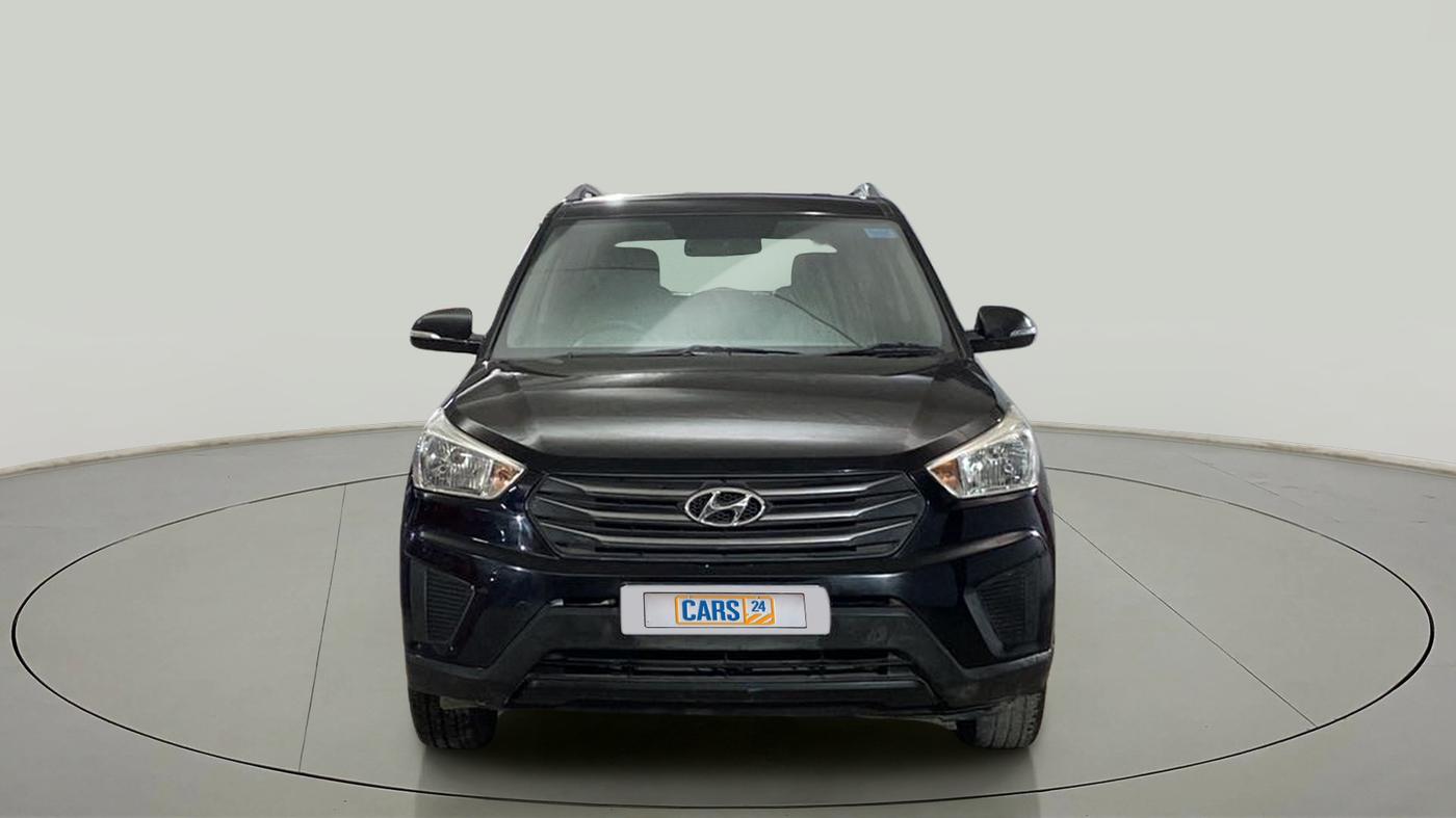 2017 Hyundai Creta E PLUS 1.6 PETROL, Petrol, Manual, 55,551 km, Front