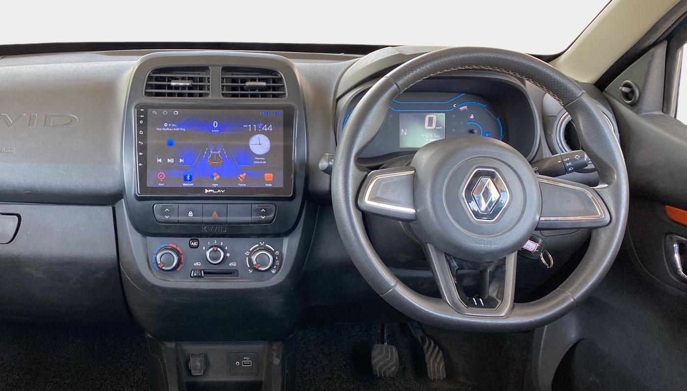 2021 Renault Kwid CLIMBER 1.0 AMT (O), Petrol, Automatic, 45,079 km, Steering Wheel Close Up
