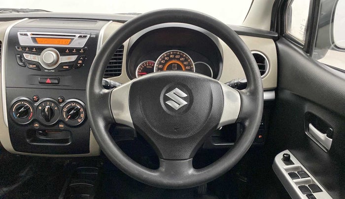 2015 Maruti Wagon R 1.0 VXI, Petrol, Manual, 1,10,669 km, Steering Wheel Close Up