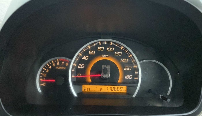 2015 Maruti Wagon R 1.0 VXI, Petrol, Manual, 1,10,669 km, Odometer Image