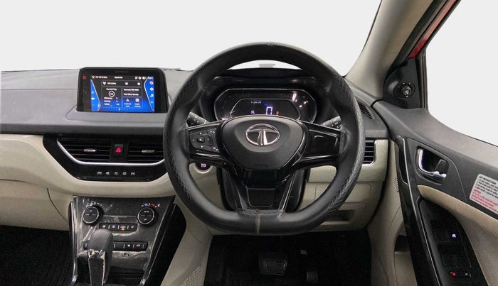 2021 Tata NEXON XZA PLUS PETROL, Petrol, Automatic, 17,824 km, Steering Wheel Close Up