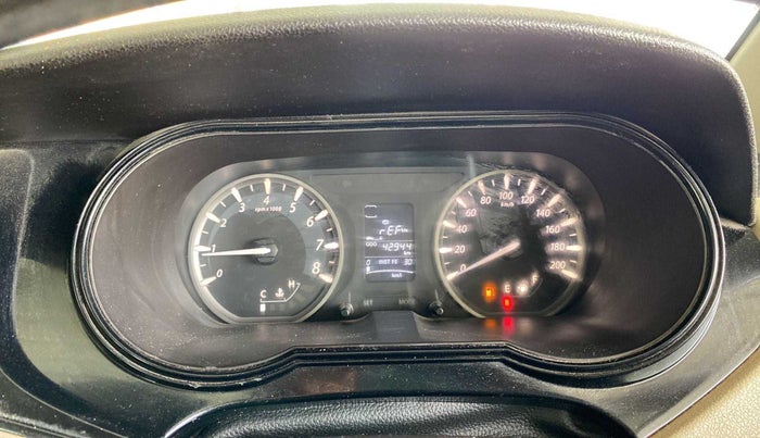 2014 Tata Zest XM PETROL, Petrol, Manual, 42,932 km, Odometer Image