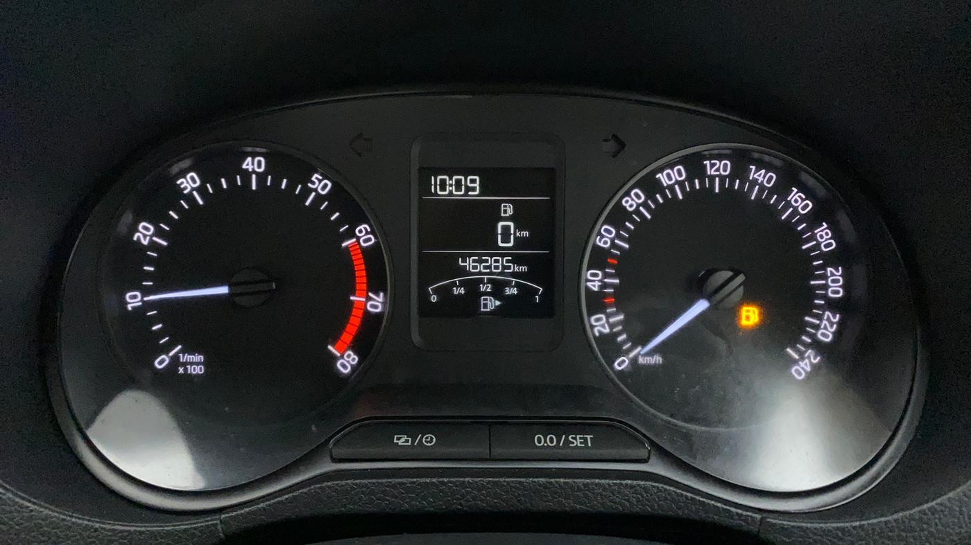 2020 Skoda Rapid AMBITION TSI, Petrol, Manual, 46,491 km, Odometer Image