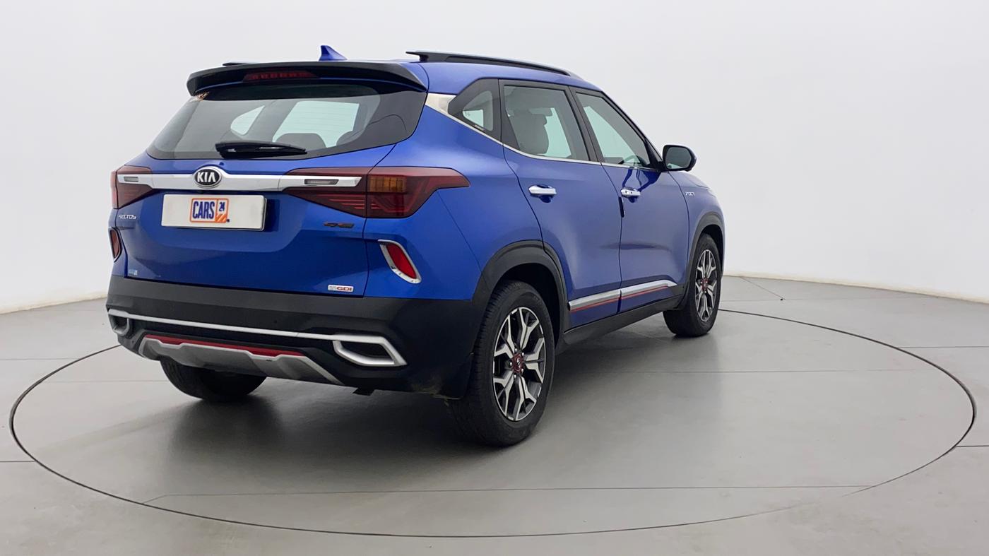 2020 KIA SELTOS GTX PLUS DCT 1.4 PETROL, Petrol, Automatic, 69,238 km, Right Back Diagonal