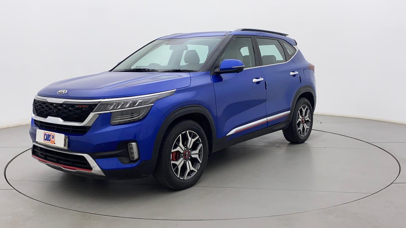 2020 KIA SELTOS GTX PLUS DCT 1.4 PETROL, Petrol, Automatic, 69,238 km, Left Front Diagonal