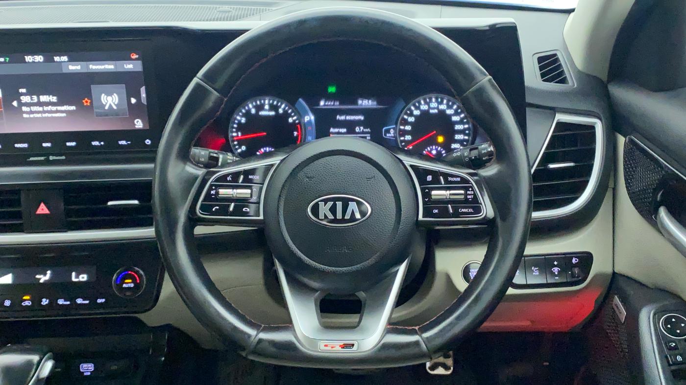 2020 KIA SELTOS GTX PLUS DCT 1.4 PETROL, Petrol, Automatic, 69,238 km, Steering Wheel Close Up