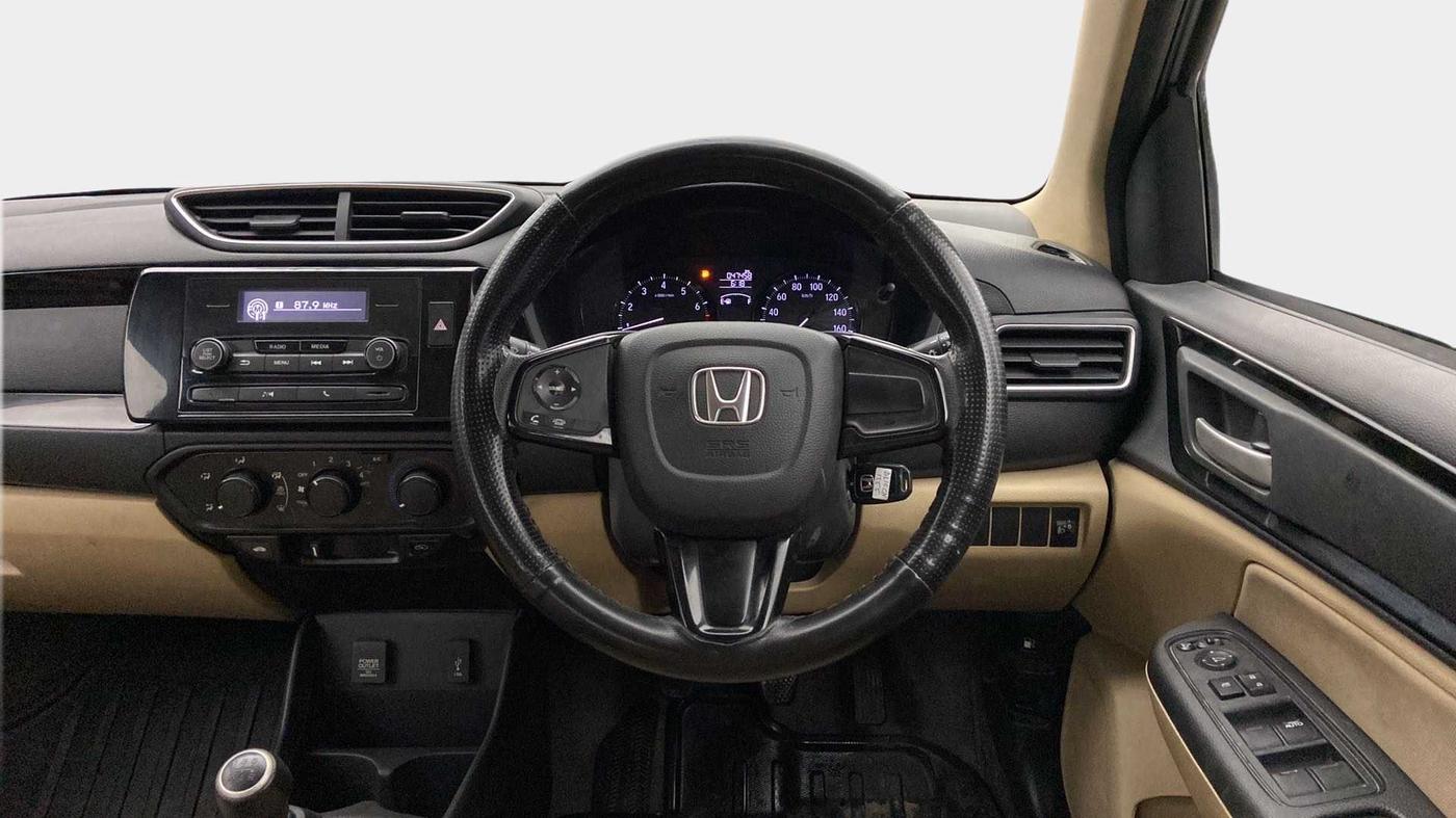 2019 Honda Amaze 1.2L I-VTEC S, CNG, Manual, 47,429 km, Steering Wheel Close Up