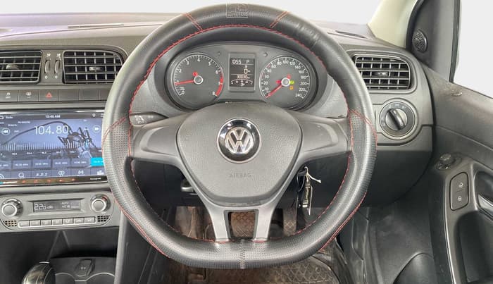 2021 Volkswagen Polo COMFORTLINE 1.0L TSI AT, Petrol, Automatic, 29,995 km, Steering Wheel Close Up