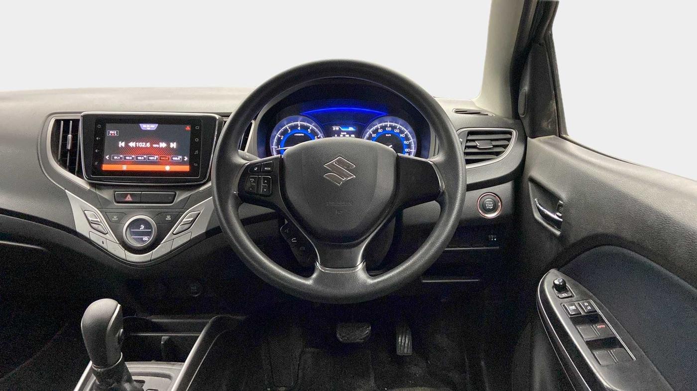 2021 Maruti Baleno ZETA CVT PETROL 1.2, Petrol, Automatic, 39,864 km, Steering Wheel Close Up