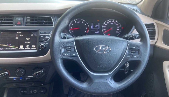 2019 Hyundai Elite i20 SPORTZ PLUS 1.2, Petrol, Manual, 27,490 km, Steering Wheel Close Up