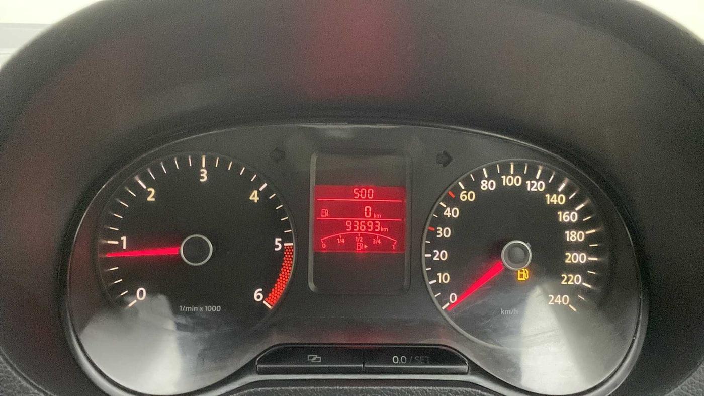 2012 Volkswagen Polo COMFORTLINE 1.2L, Diesel, Manual, 93,691 km, Odometer Image