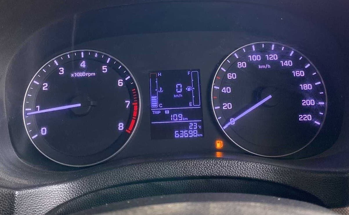 2017 Hyundai Creta E PLUS 1.6 PETROL, Petrol, Manual, 63,704 km, Odometer Image