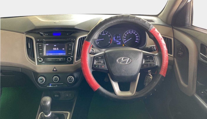 2017 Hyundai Creta E PLUS 1.6 PETROL, Petrol, Manual, 63,704 km, Steering Wheel Close Up