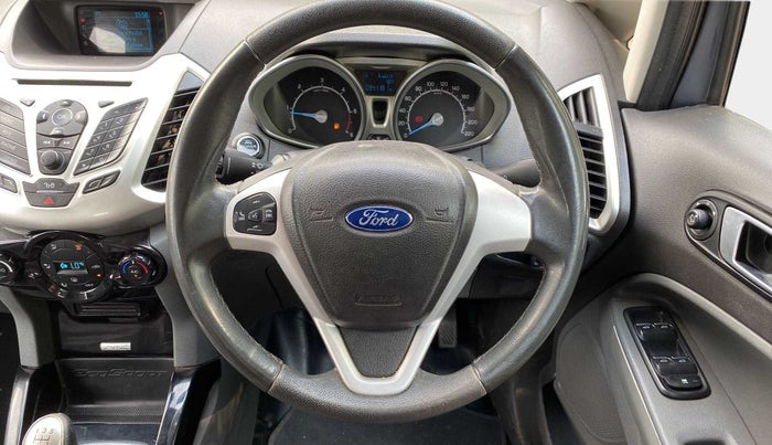 2016 Ford Ecosport TITANIUM+ 1.5L DIESEL, Diesel, Manual, 94,087 km, Steering Wheel Close Up