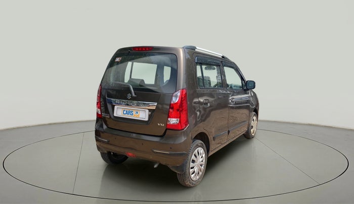 2015 Maruti Wagon R 1.0 VXI, Petrol, Manual, 43,791 km, Right Back Diagonal