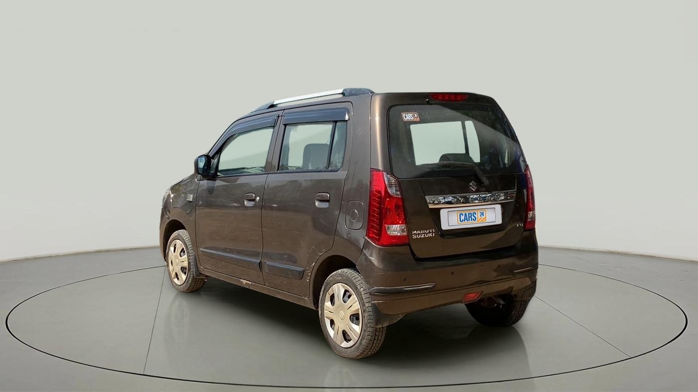2015 Maruti Wagon R 1.0 VXI, Petrol, Manual, 43,791 km, Left Back Diagonal