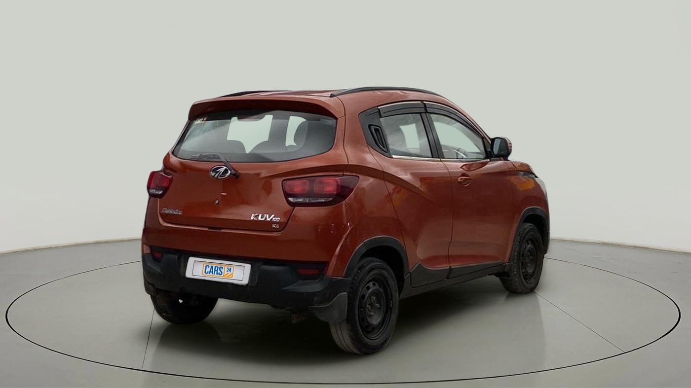 2016 Mahindra Kuv100 K6 5 STR, Petrol, Manual, 43,174 km, Right Back Diagonal