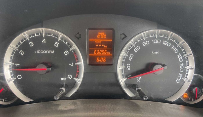 2017 Maruti Ertiga ZXI+, Petrol, Manual, 63,421 km, Odometer Image