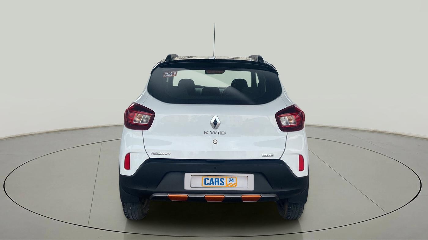 2021 Renault Kwid CLIMBER 1.0 AMT (O) DUAL TONE, Petrol, Automatic, 9,653 km, Back/Rear