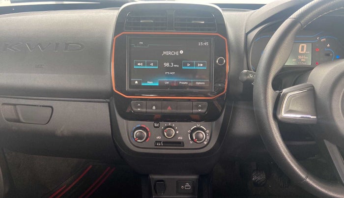 2021 Renault Kwid CLIMBER 1.0 AMT (O) DUAL TONE, Petrol, Automatic, 9,653 km, Air Conditioner